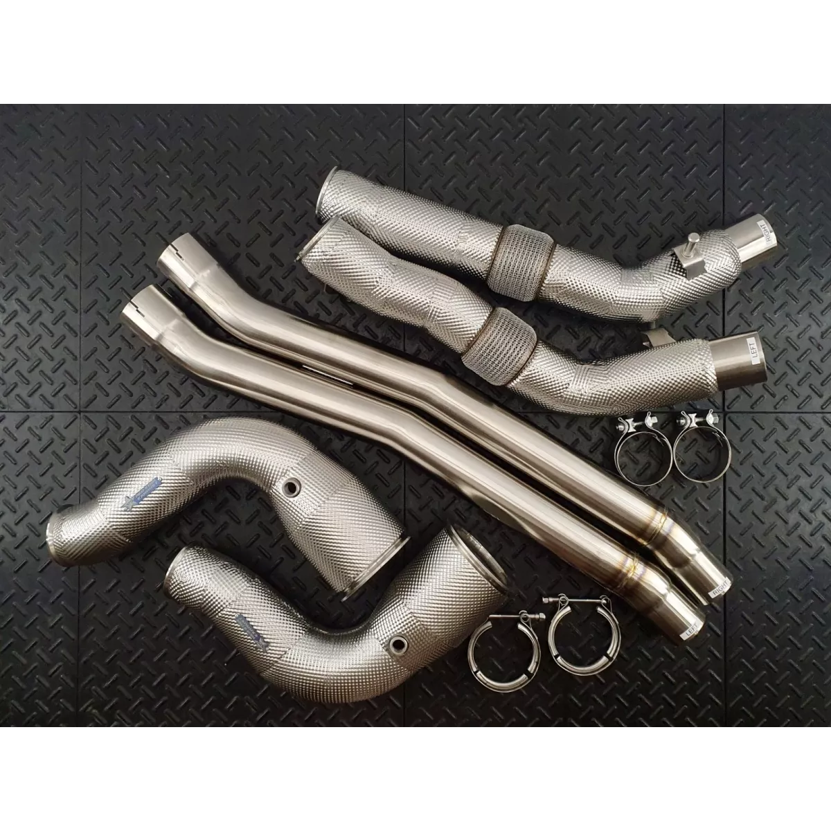 Redstar Audi SQ7|SQ8 Downpipe Resonator Delete system