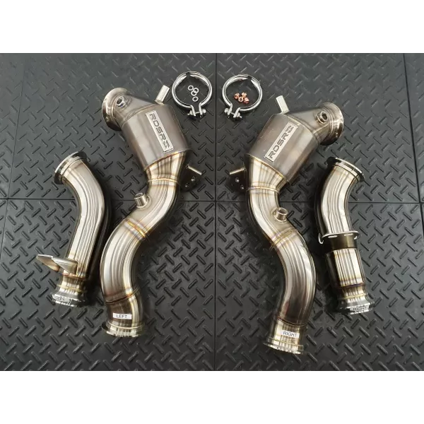 S63 S E Performance Downpipes