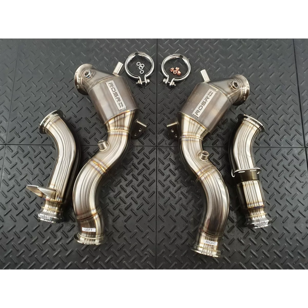 S63 S E Performance Downpipes