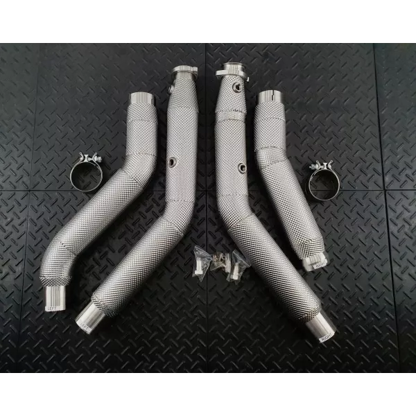 AMG W166 Heat Shielded Downpipes