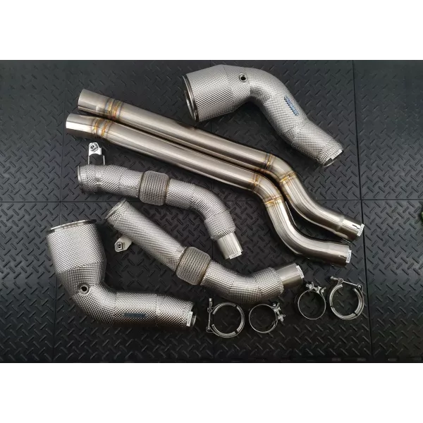 Redstar Audi C8 RS6|RS7 Downpipe Resonator Delete system