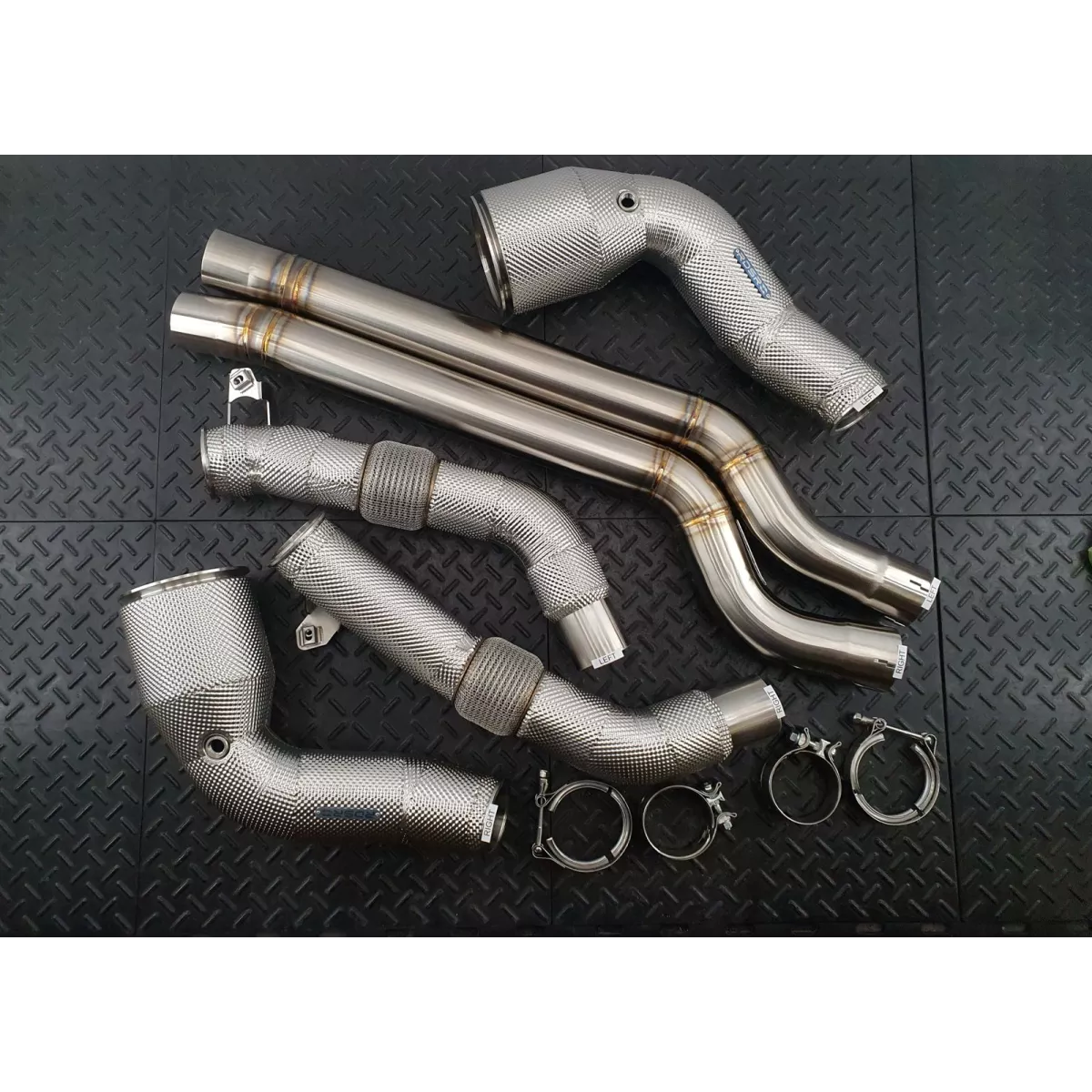 Redstar Audi C8 RS6|RS7 Downpipe Resonator Delete system