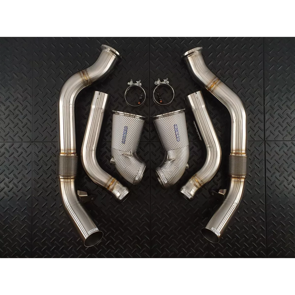Porsche Panamera 976 Turbo Downpipes