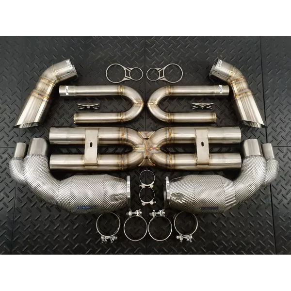 Porsche 997.1 911 Turbo Full Exhaust System | RedStar Exhaust