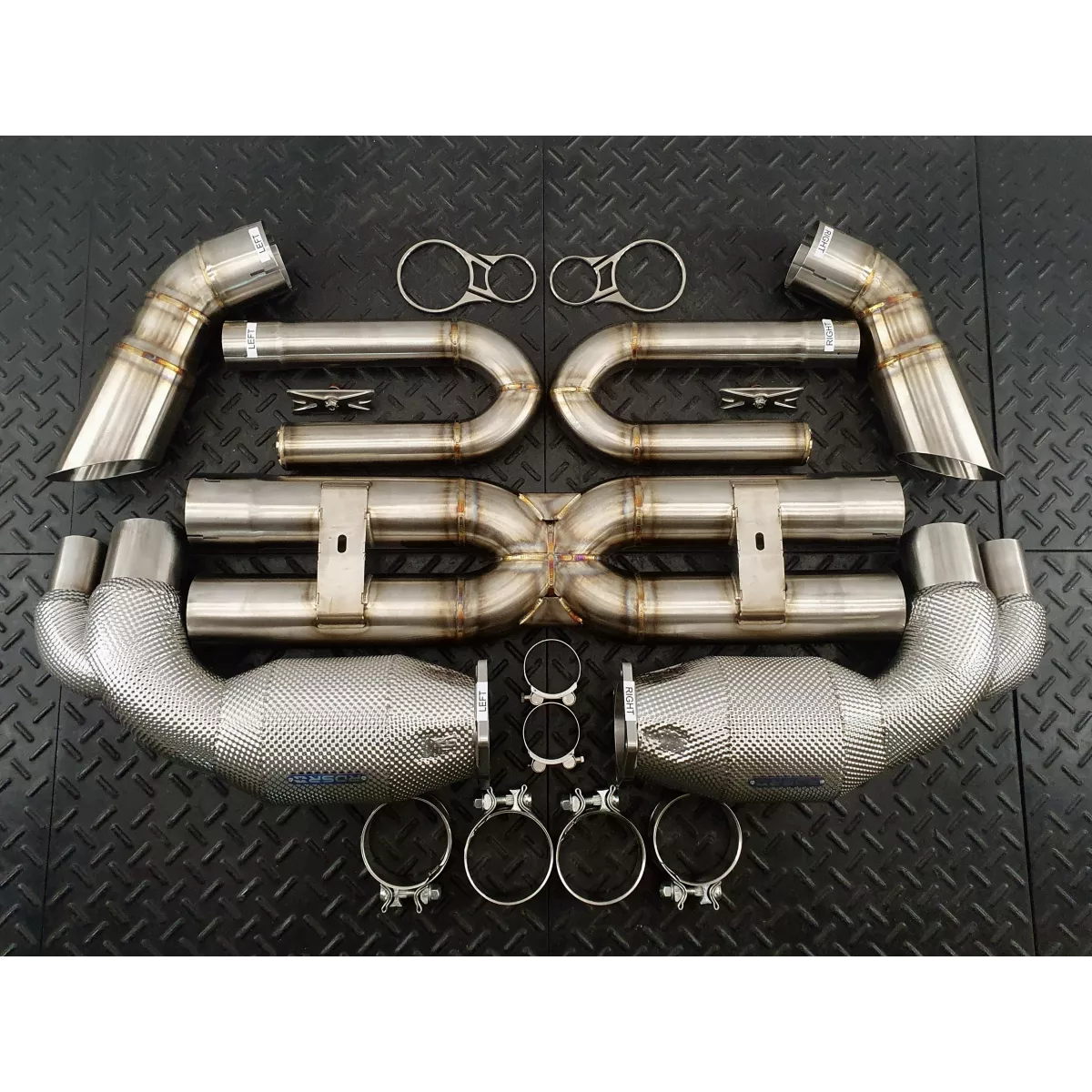 Porsche 997.1 911 Turbo Full Exhaust System | RedStar Exhaust