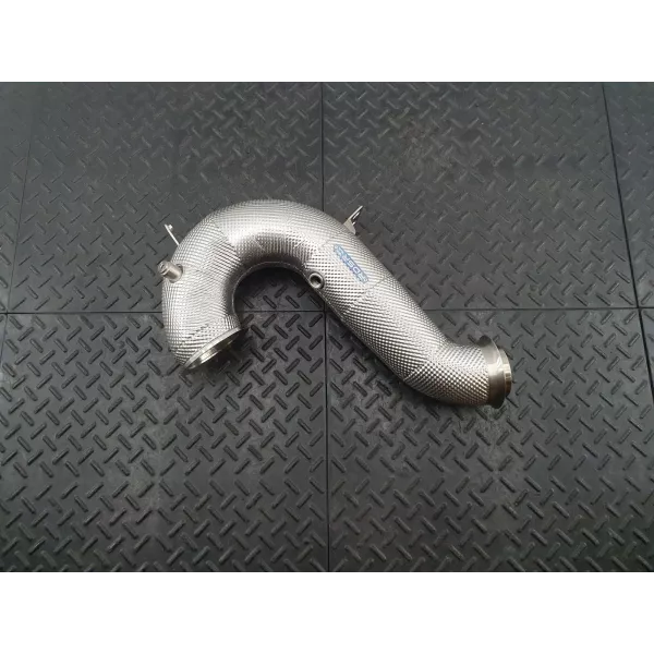 E53 Hybrid Heat Shielded Downpipe