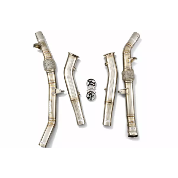 M276 SUV Catless Downpipes