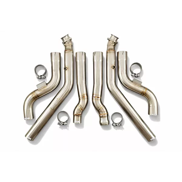 E63 W212 AMG M157 5.5 Twin-Turbo Downpipes