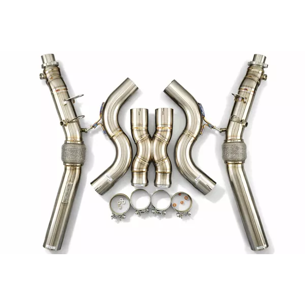 S63 W222 Catless Downpipes