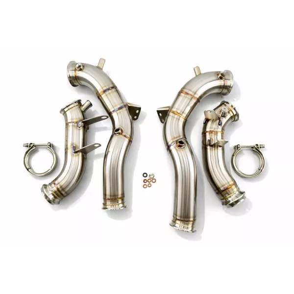 SL63 R232 Catless Downpipes