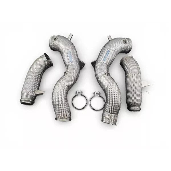 W223 S63 E-Performance Catless Downpipes