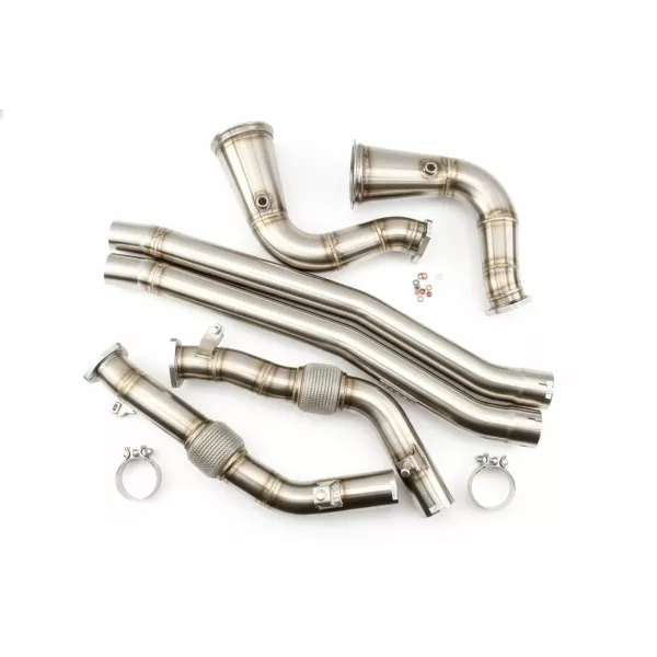 Audi SQ8 Catless Downpipe Resonator Delete system