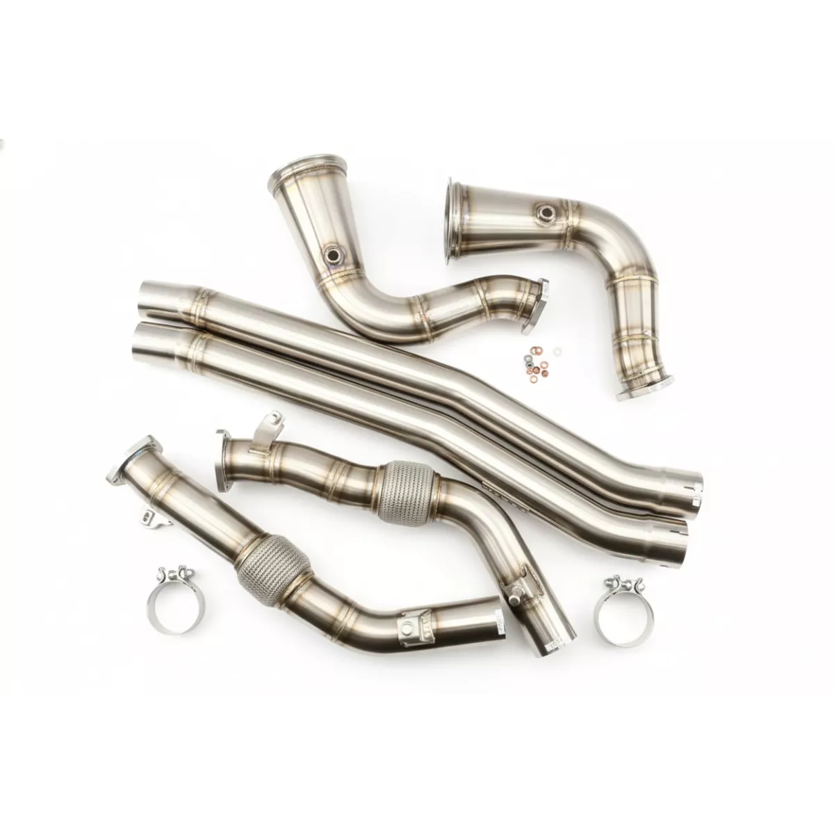 Audi SQ8 Catless Downpipe Resonator Delete system