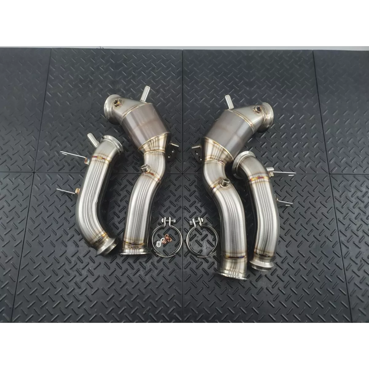SL63 E Performance Catted Downpipes