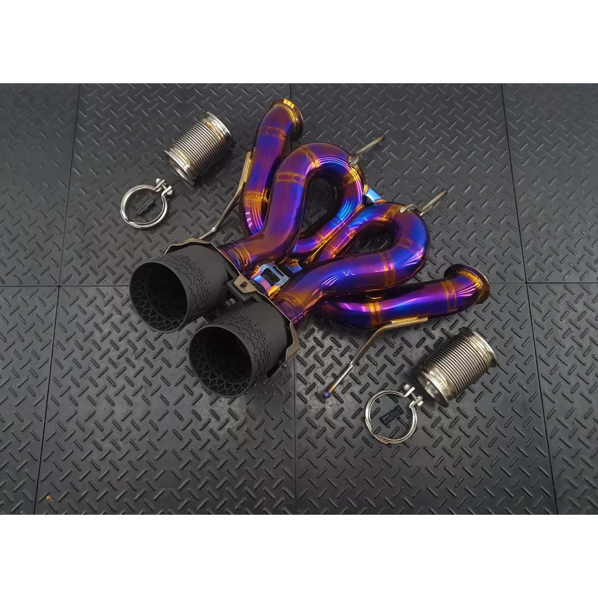 RedStar McLaren 750S Titanium Twin Exhaust Tips