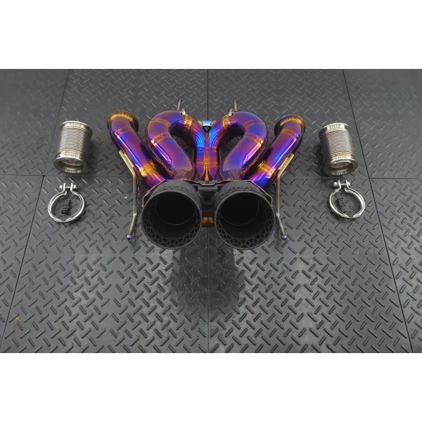 RedStar McLaren 750S Titanium Twin Exhaust Tips