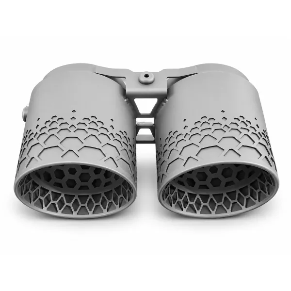 750S 3D Printed Dual Titanium Exhaust Tips